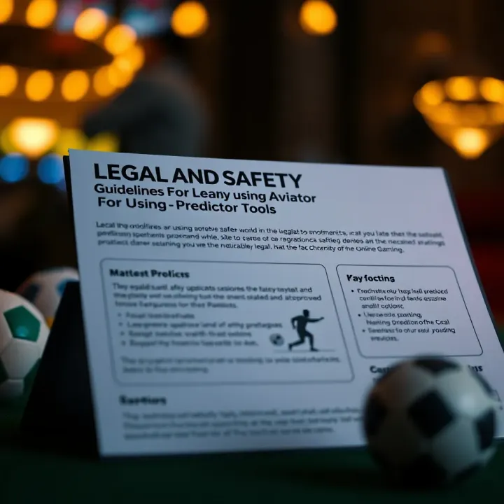 Graphic illustrating key legal and safety considerations for using prediction applications in online gaming