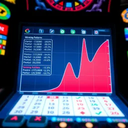 Visual Breakdown of Winning Patterns and Probability in Crazy Time Detailed graphical representation of winning patterns and probability distributions in an online casino game