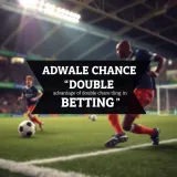Infographic explaining how double chance betting increases chances of winning in football matches