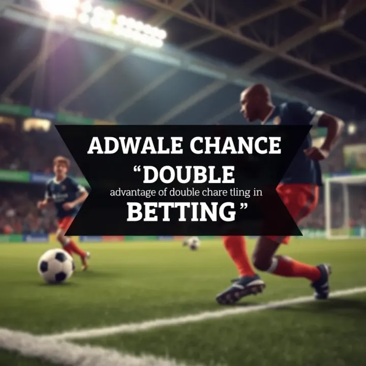 Infographic explaining how double chance betting increases chances of winning in football matches