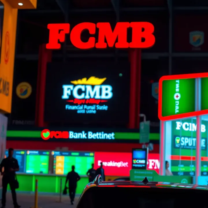 FCMB Financial Services Supporting Sports Betting Illustration of FCMB's financial services supporting sports betting activities
