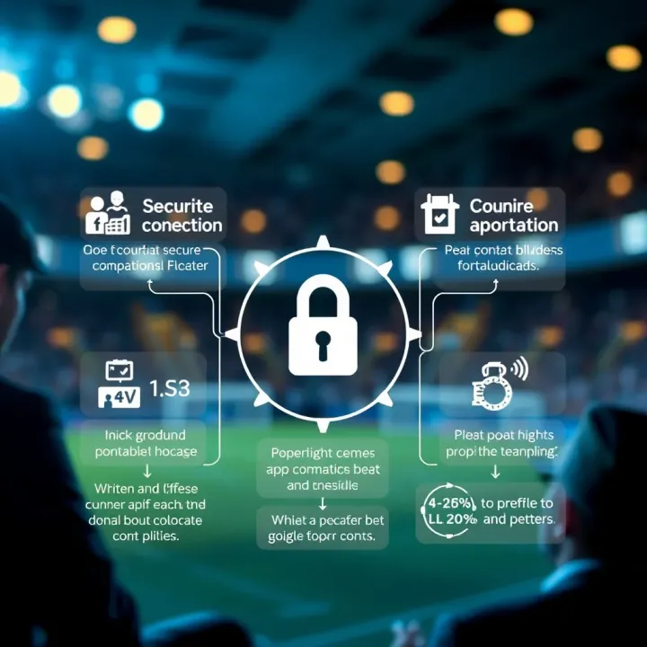 Graphic showing secure connection and compatibility features of BreakingBet Partners APK for Nigerian users