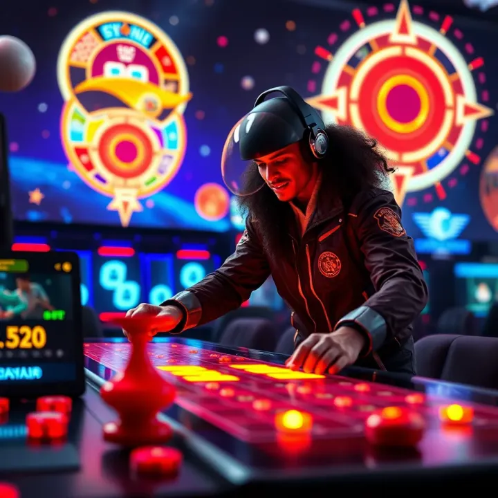 BreakingBet Rocketman Demo Gameplay Overview Screenshot of BreakingBet Rocketman demo gameplay showcasing vibrant space-themed graphics and interactive elements