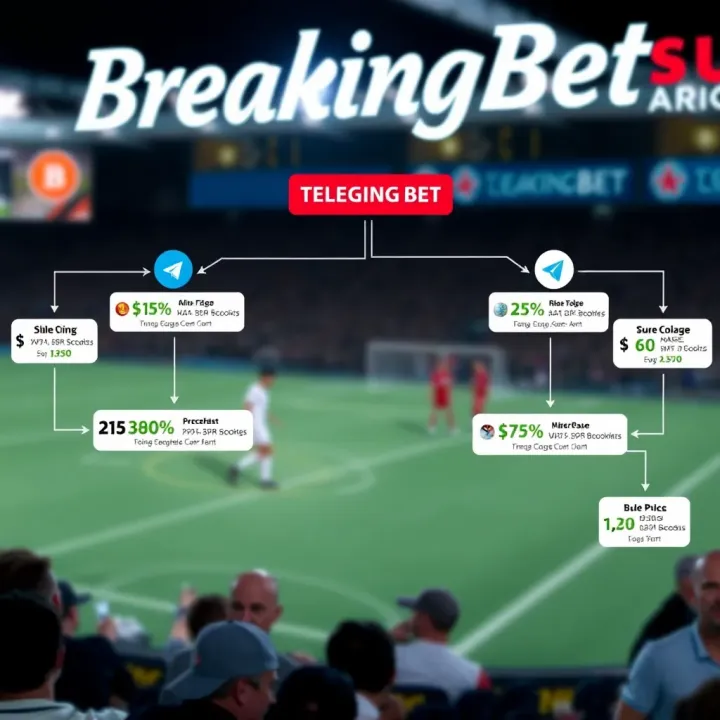 Diagram illustrating the flow of BreakingBet sure booking codes and how users can redeem them through Telegram