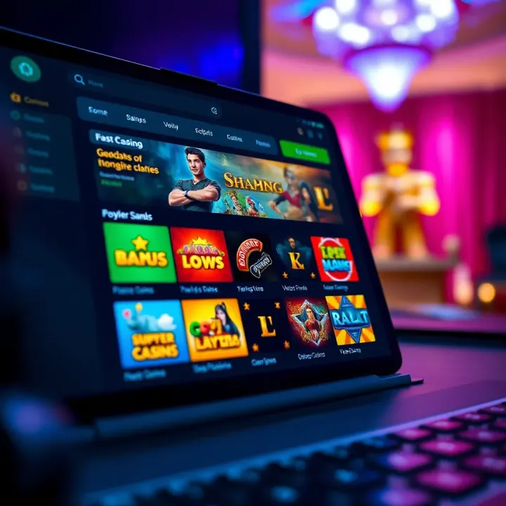 User interface displaying popular casino games on BreakingBet app for Nigerian players