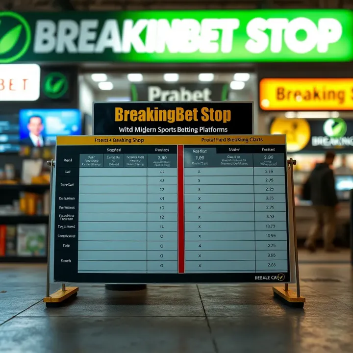 Comparison chart highlighting differences between old BreakingBet Shop and modern Nigerian sports betting platforms
