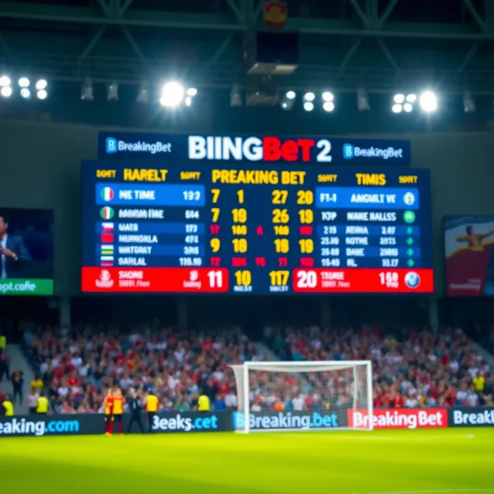 Live BreakingBet Score Updates for Nigerian Bettors