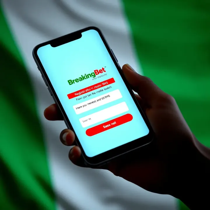 How to Register on BreakingBet via SMS in Nigeria